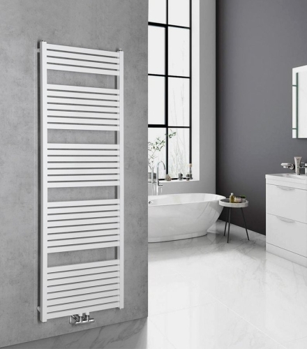 Sapho AQUALINE TONDI 600x1690mm fürdőszobai radiátor középső bekötéssel, fehér DT490T