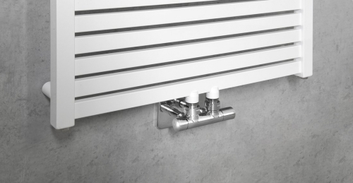 Sapho AQUALINE TONDI 600x1690mm fürdőszobai radiátor középső bekötéssel, fehér DT490T