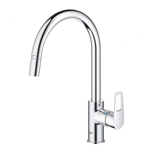 Grohe Start Loop egykaros mosogatócsap kihúzható gyöngyöztetővel 30556000