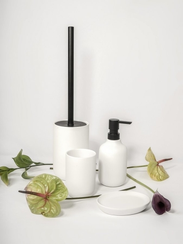 Sapho CHLOÉ WC-kefe, matt fehér CH028