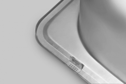 Sapho AQUALINE 58x48cm beépíthető mosogatótálca, inox AQ5848B