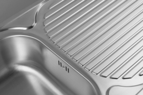 Sapho AQUALINE 78x48cm beépíthető mosogatótálca, inox AQ7848B