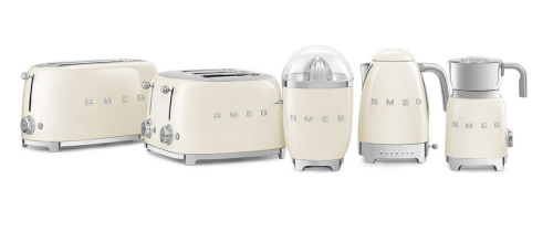 SMEG retro vízforraló hőmérséklet szabályzóval, bézs KLF04CREU