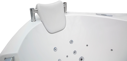 Wellis Tivoli E-Drive™ 150x150 cm-es hidromasszázs sarokkád Flipper csapteleppel WK00127