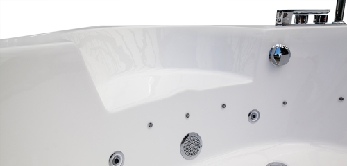 Wellis Tivoli E-Drive™ 150x150 cm-es hidromasszázs sarokkád Flipper csapteleppel WK00127