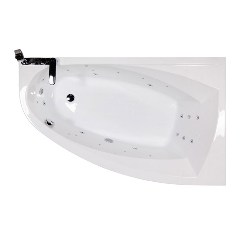Wellis Matana Hydro™ 160x100 cm hidromasszázs kád jobbos, csaptelep nélkül WK00170