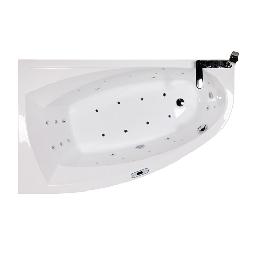 Wellis Matana E-Drive™ 170x75 cm-es hidromasszázs kád balos csaptelep nélkül WK00176-1