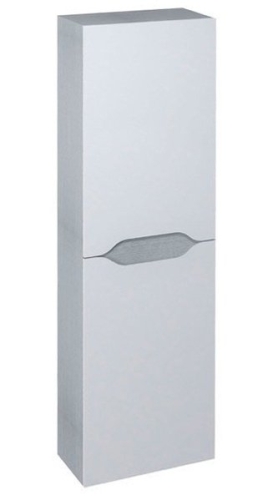 Sapho WAVE II 40 állószekrény, fehér/ezüst tölgy WA250-3011