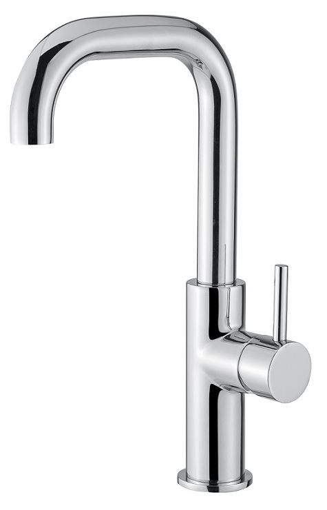 Bugnatese KOBUK MINI mosdócsaptelep, leeresztővel, tört kifolyóval, króm 2218QCR