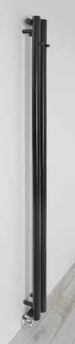 Sapho PILON 122x1800mm fürdőszobai radiátor, matt fekete IZ124