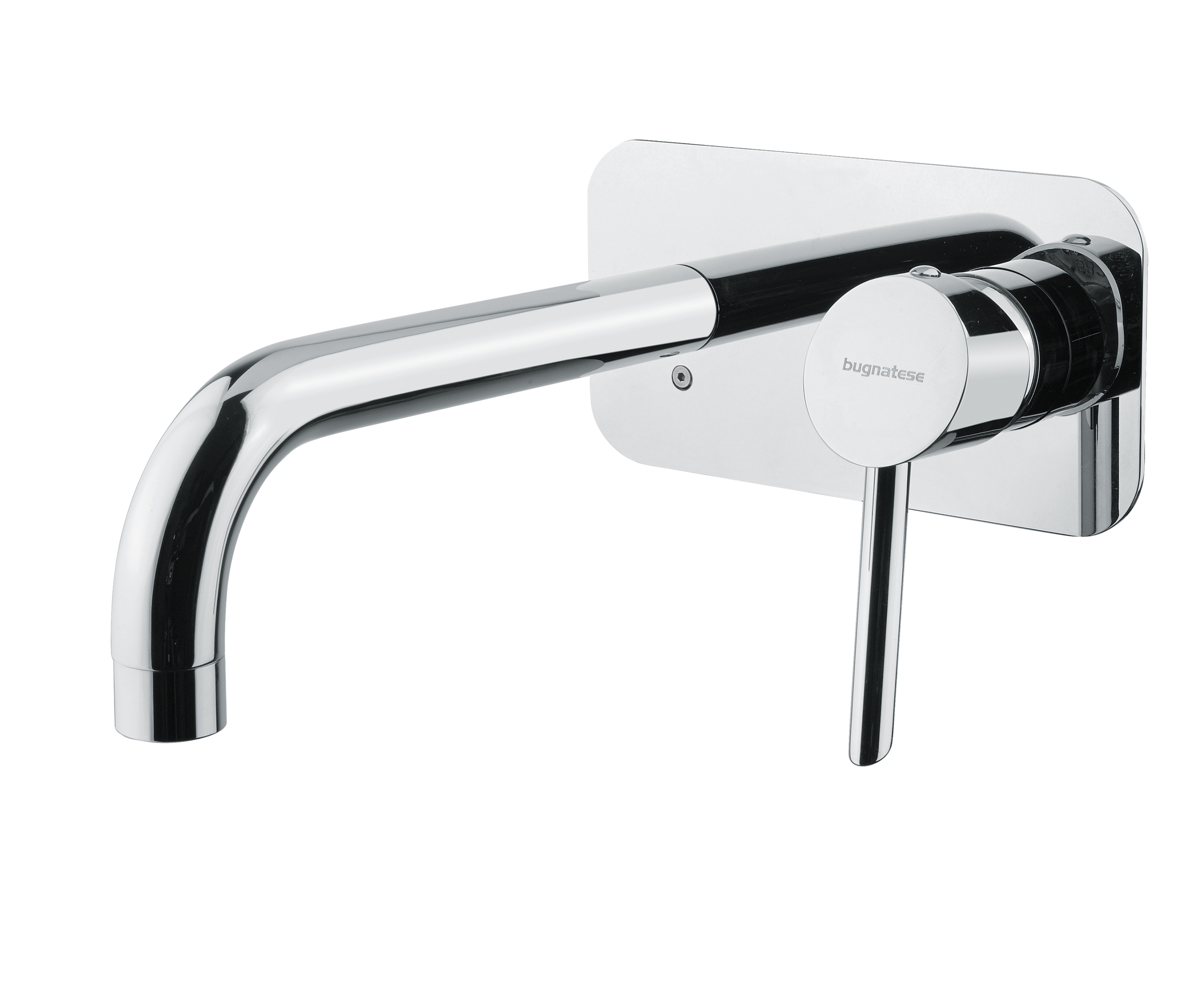 Bugnatese Smart fal alatti mosdócsaptelep 22 cm kifolyóval, matt fehér 2147OP