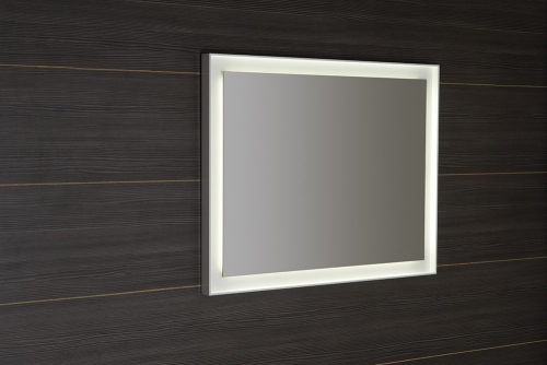 Sapho FLUT 90x70m keretes LED tükör, fehér FT090