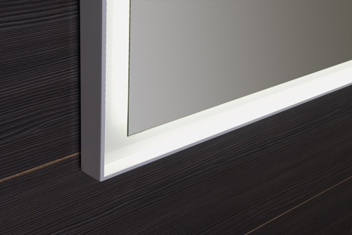 Sapho FLUT 120x70m keretes LED tükör, fehér FT120