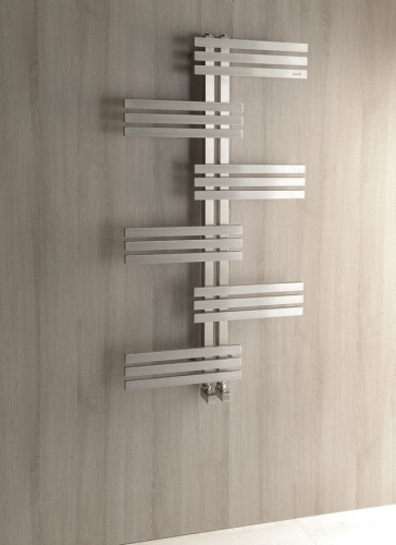 Sapho RADO 600x1190mm fürdőszobai radiátor, szálcsiszolt inox NR650