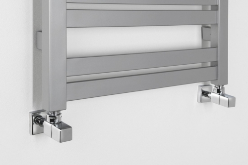 Sapho NEVEL 555x773mm fürdőszobai radiátor, ezüst NV608S