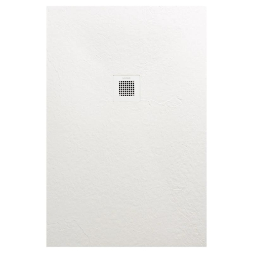 AREZZO design SOLIDSoft zuhanytálca 120x70 cm, FEHÉR, színazonos lefolyóval AR-70120W