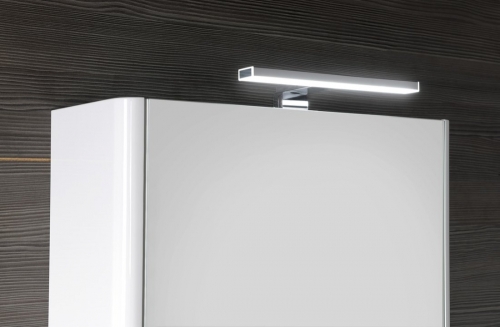 Sapho LUCIE 65x70cm tükrösszekrény LED világítással, fehér LU065-0030