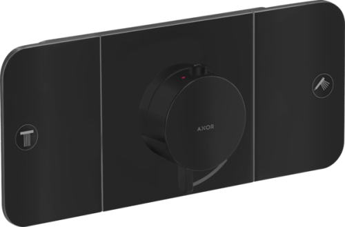 Hansgrohe Axor One rejtett termosztátos modul 2 funkciós, matt fekete 45712670