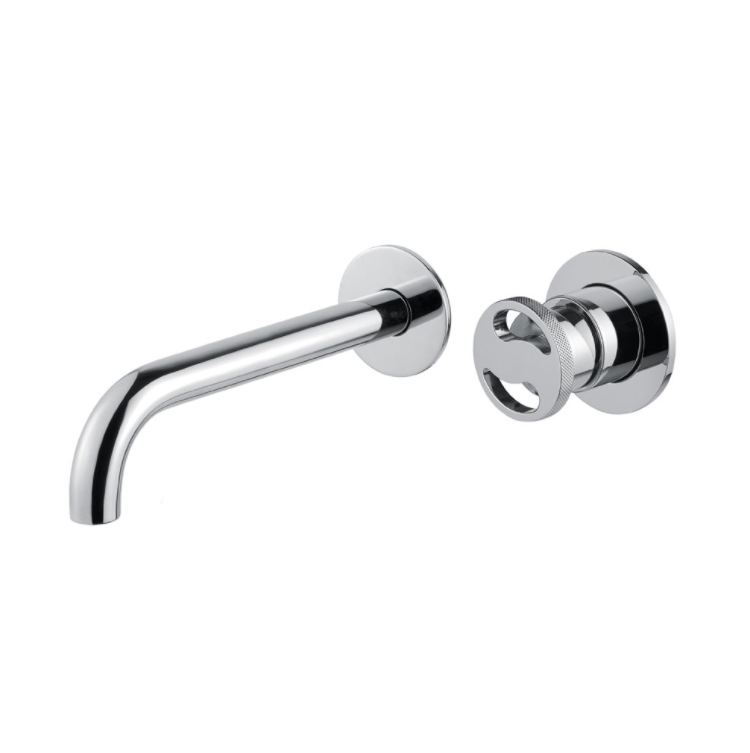Bugnatese MILLENOVECINQUANTA fal alatti mosdócsaptelep 22 cm kifolyóval, króm 4665CR