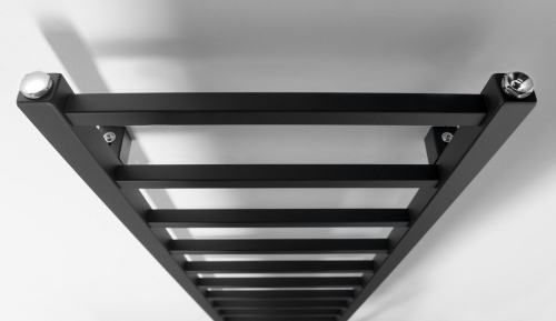 Sapho METRO LIGHT 400x1500mm fürdőszobai radiátor, matt fekete IR447TB
