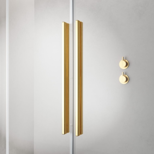 Radaway Furo Gold KDJ 120 cm balos zuhanyajtó, arany 10104622-09-01L, 10110580-01-01