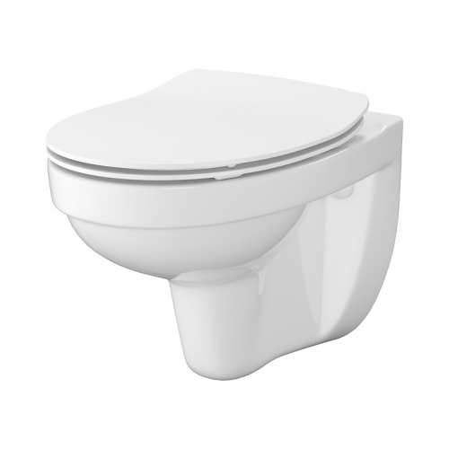 Cersanit Cersania nyitott peremes fali wc lassú záródású vékony ülőkével S701-566