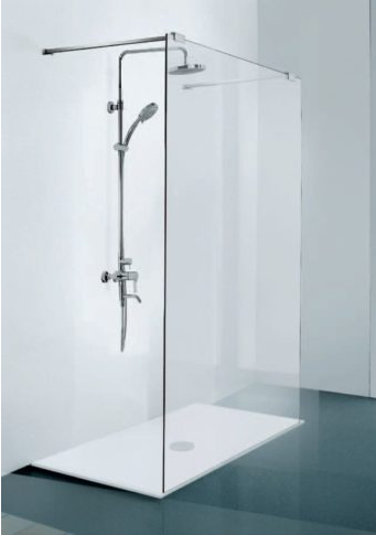 Sanotechnik ELEGANCE walk-in zuhanyfal 140 cm N8400
