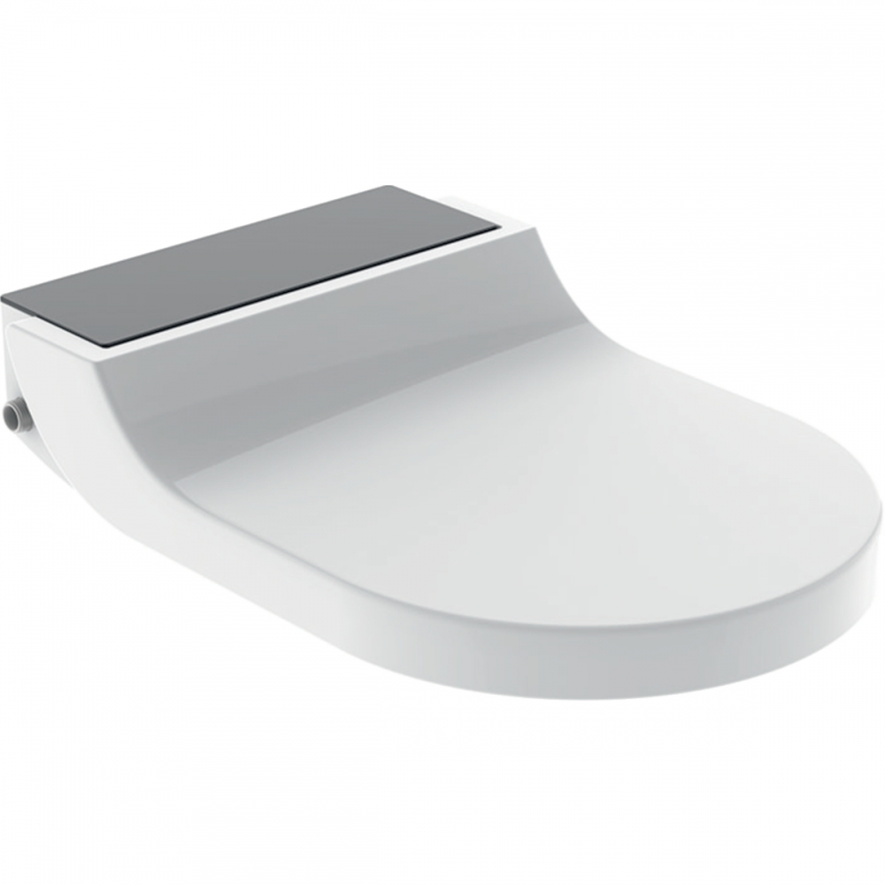 Geberit AquaClean Tuma Comfort WC kerámiára szerelhető berendezés, fekete üveg 146.273.SJ.1