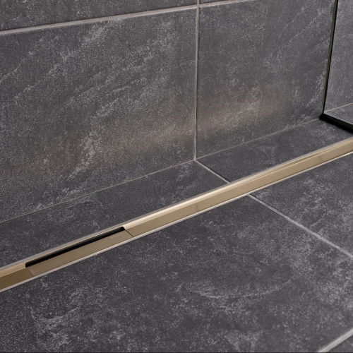 Geberit CleanLine80 zuhanyfolyóka 30-130 cm hosszú, polírozott pezsgő easy-to-clean bevonattal 154.441.39.1