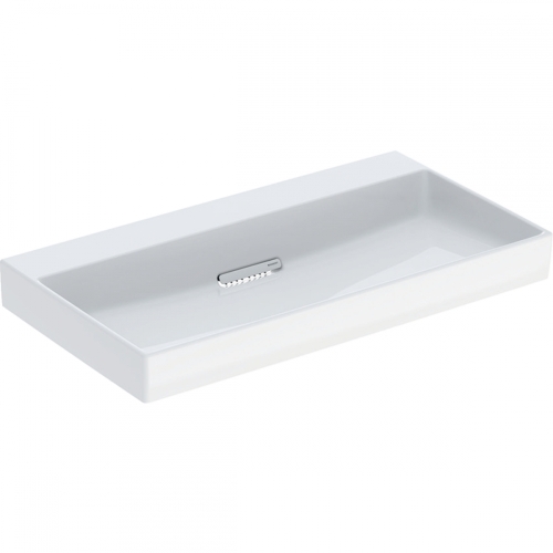 Geberit ONE 90x48 cm KeraTect mosdó csaplyuk nélkül, fehér 505.037.00.1