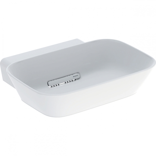 Geberit ONE 50x42,5 cm pultra ültethető mosdó csaplyuk nélkül, matt fehér 505.052.00.1