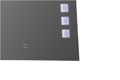 Sanotechnik tükör indirekt LED-világítással, 60x80 cm ZI814