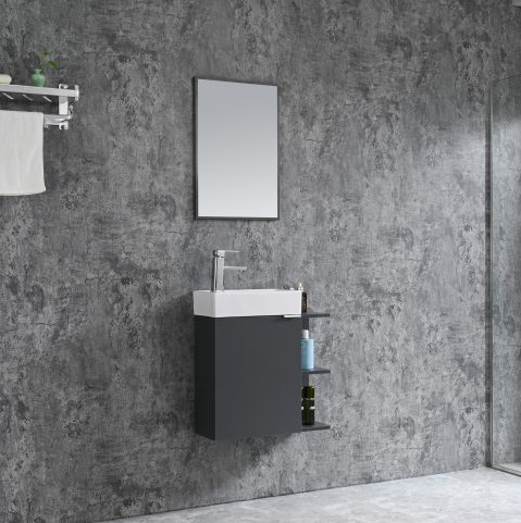 Sanotechnik CLOUD bútorszett, antracit HT55001