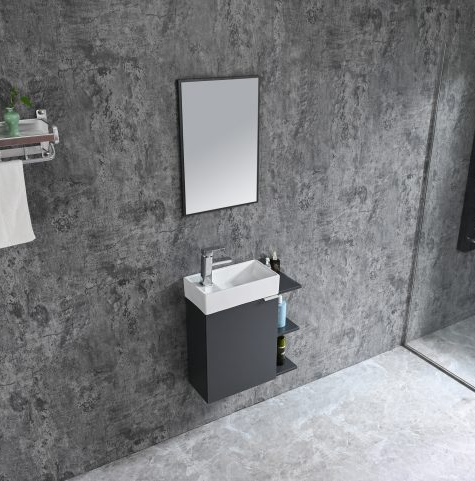 Sanotechnik CLOUD bútorszett, antracit HT55001