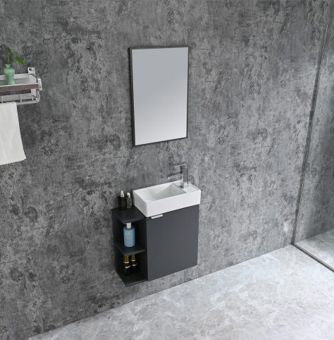 Sanotechnik CLOUD bútorszett, antracit HT55001