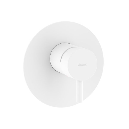 Ravak Espirit ES 062.10WV.O1 Falba szüllyesztett csaptelep, egyutas, belső egységgel - White Velvet X070248