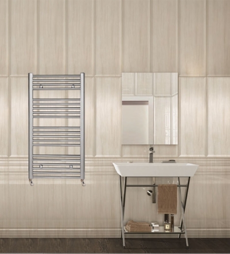 Technik Therm Angora törölközőszárító radiátor 600 mm x 1700 mm, egyenes, krómozott TTCSKEA-600-1700