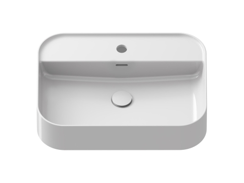 Ravak Ceramic R Slim Shelf 55x40 cm pultra ültethető mosdó, fehér XJX01155005