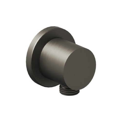 Ravak 701.21GB Fali zuhany csatlakozó, Graphite Brushed X07P697