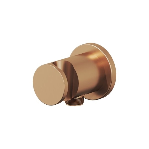 Ravak 706.60RGB Fali kiállás integrált zuhanyrózsa tartóval, Rose Gold Brushed X07P708