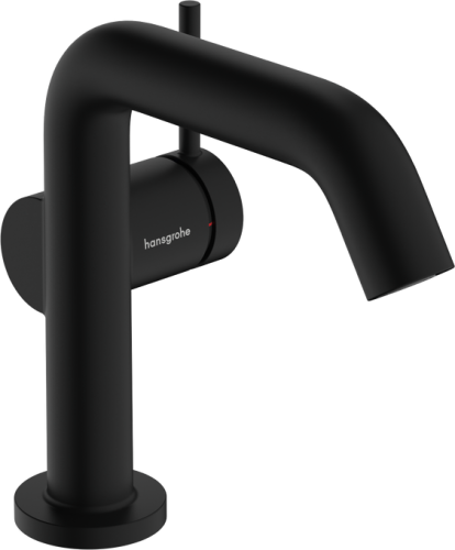 Hansgrohe Tecturis S egykaros mosdócsaptelep Fine 110, CoolStart, Push-open lefolyógarnitúrával, matt fekete 73320670