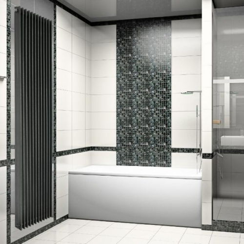 Radeco BORA 1800/21 design fürdőszobai radiátor (1800x510 mm, színes)