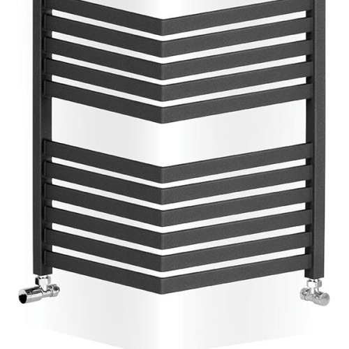 Radeco CORNER ALFA 1 design sarok radiátor (415x400 mm, színes)