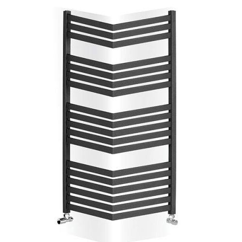 Radeco CORNER ALFA 1 design sarok radiátor (415x400 mm, színes)