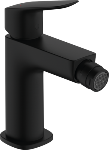 Hansgrohe Logis egykaros bidécsaptelep 110 Fine, automata lefolyógarnitúrával, matt fekete 71201670