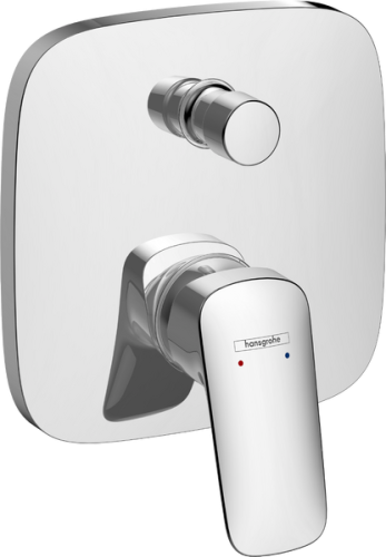 Hansgrohe Logis egykaros, falsík alatti kádcsaptelep, beépített EN1717 biztonsági kombinációval, iBox-hoz, króm 71407000