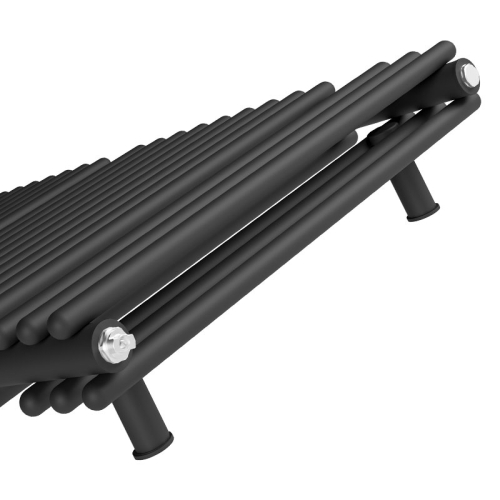 Radeco SARA DUO A2-600/DUO standard fürdőszobai radiátor (648x650mm, fehér)