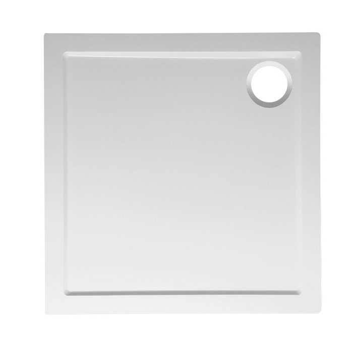 Sapho BRUCKNER ELSE 80x80 zuhanytálca, fehér 800.111.4