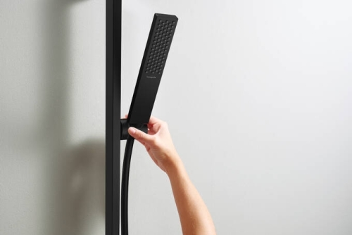 Hansgrohe Pulsify E zuhanyszett, 1 jet Ecosmart+ 90 cm-es, matt fekete 24381670