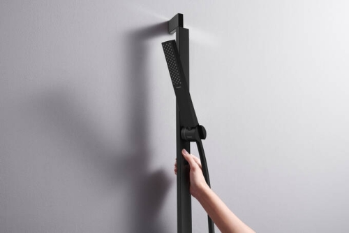Hansgrohe Pulsify E zuhanyszett, 1 jet Ecosmart+ 90 cm-es, matt fekete 24381670